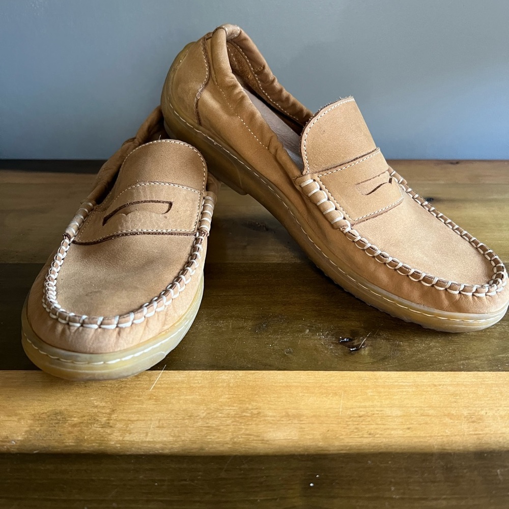 NATURINO LADIES LEATHER SLIP ON’S SZ 37